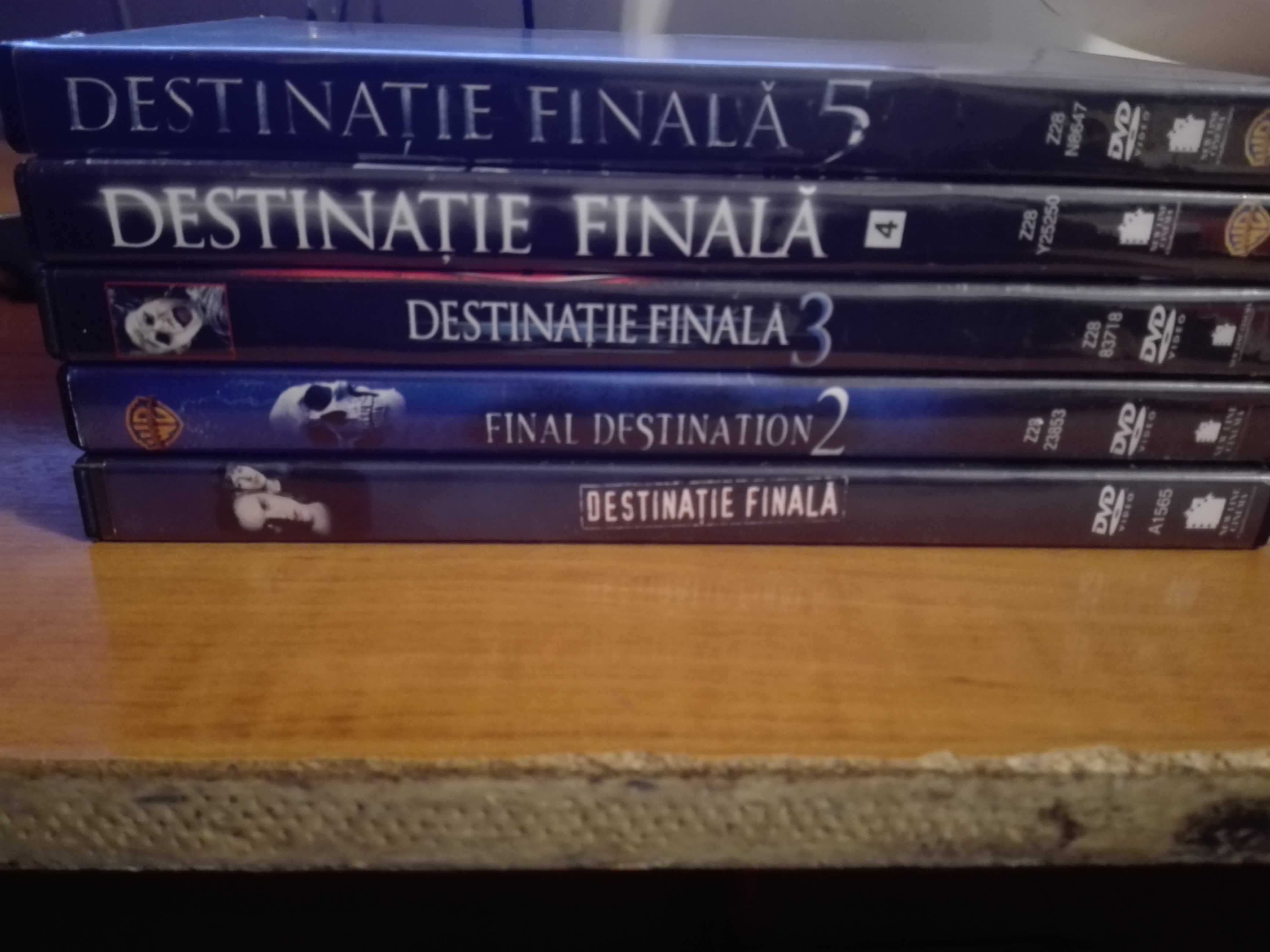 DVD  FINAL DESTINATION  volumele  2, 3, 4 si 5