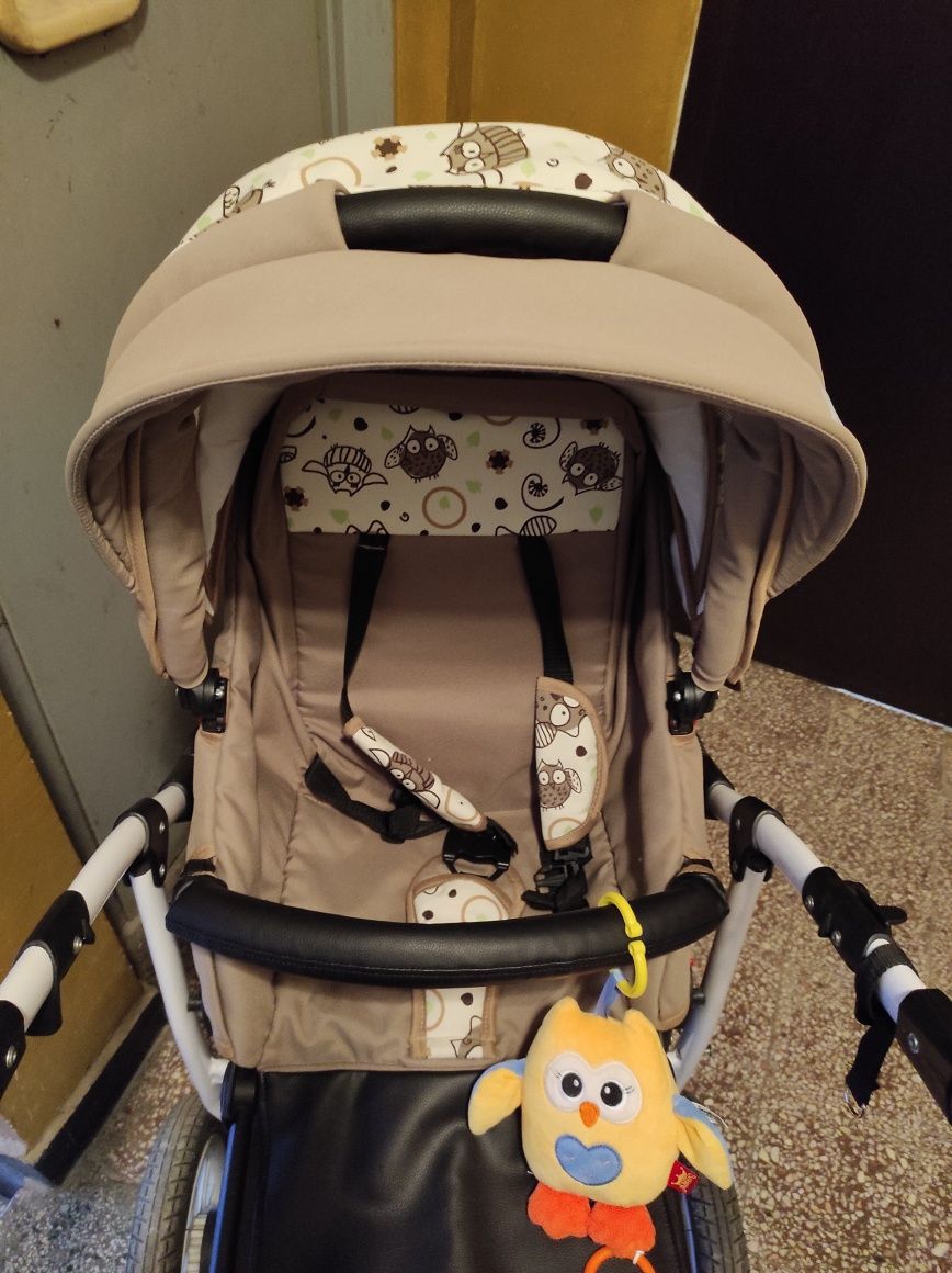 Бебешка количка 2в1 кош за новородено и летен кош
