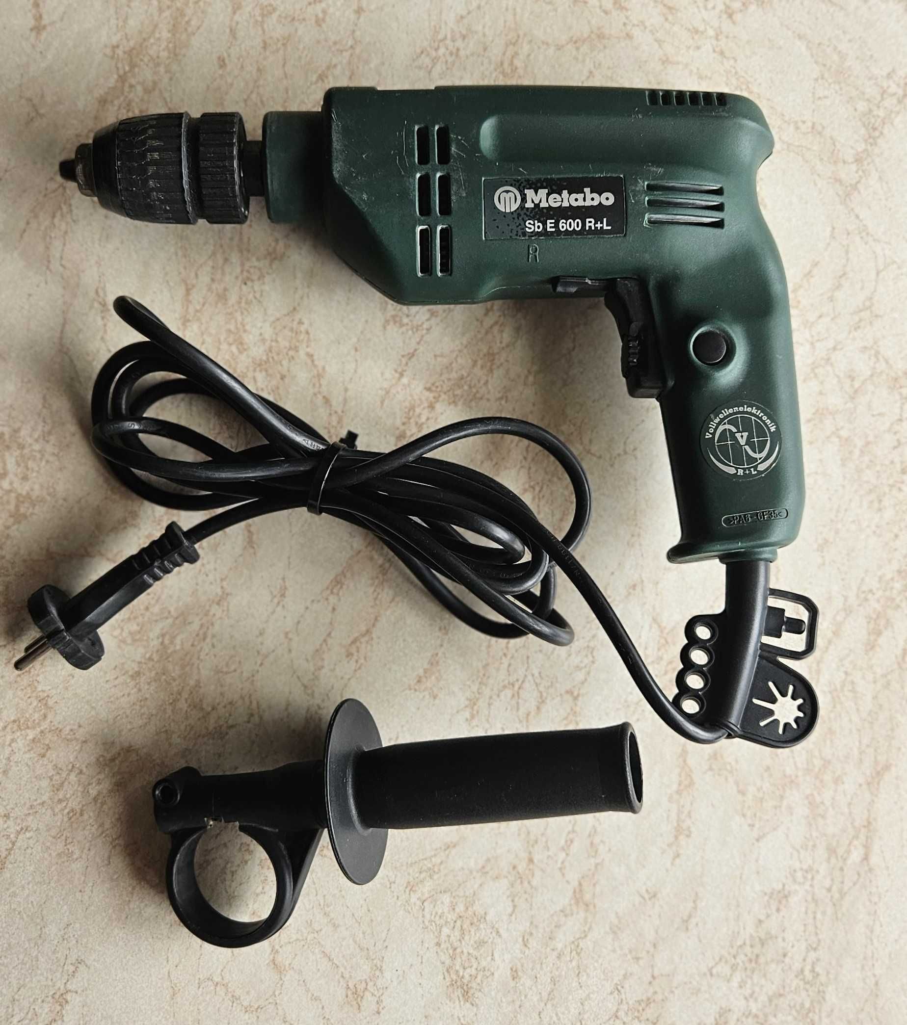 Ударна бормашина Metabo SBE 600 R+L /в куфар/