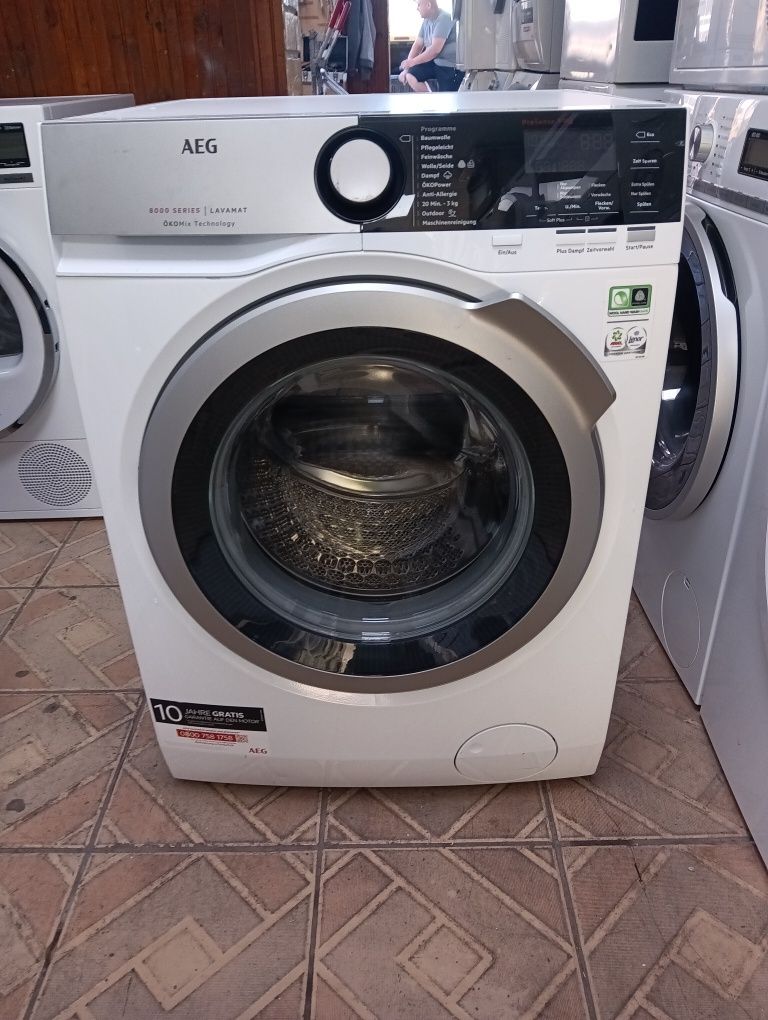 Като нова пералня АЕГ Arg 8000 Series  A+++ 9кг 2 години гаранция!