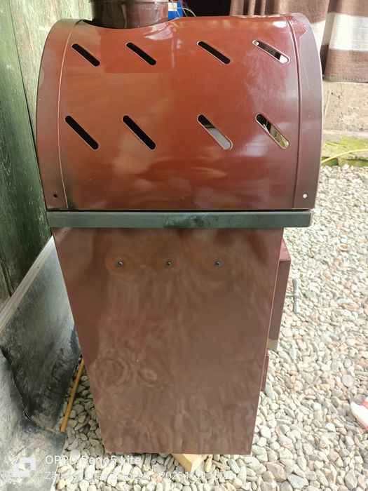 Șemineu emailat 7 KW