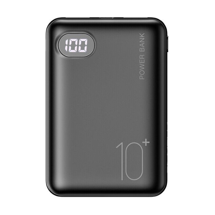 Acumulator telefon 10000 mAh, Bussines! 2 USB, Display, Led. Nou!
