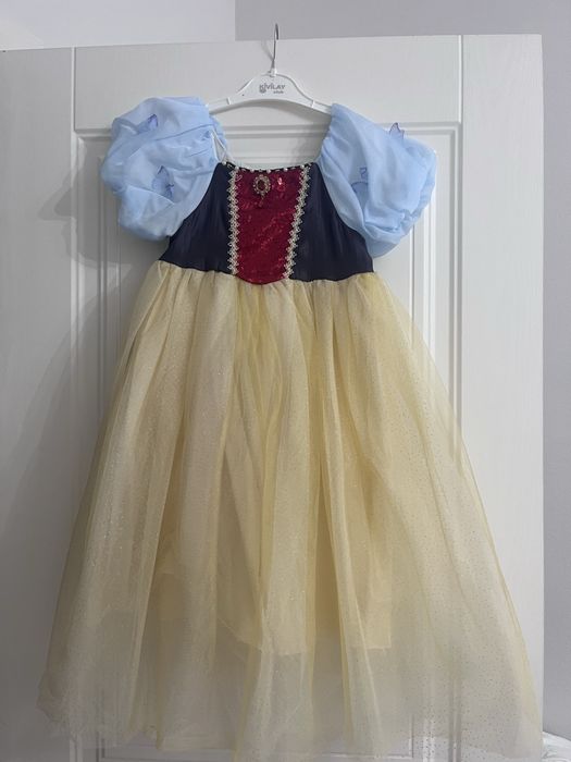 Платье белоснежки на 5-7 лет