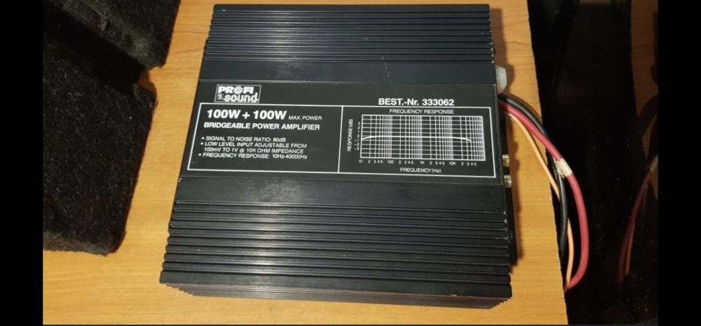 Statie amplificator Profi Sound Hifonics Cougar sau subwoofer Renegade