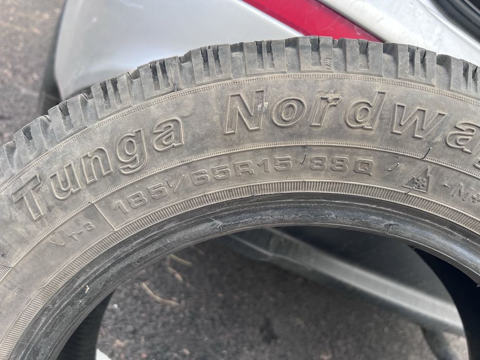 Шины 185х65х15 зимние б/у. Sava Eskimo S3