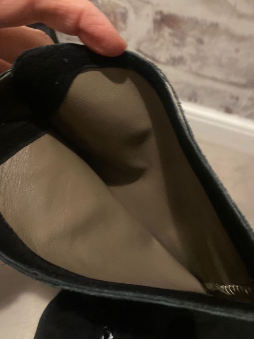 Дамски ботуши от естествена кожа и естествен велур