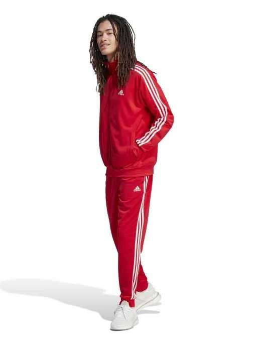 ADIDAS SPORTSWEAR Trening Basic 3-Stripes Tricot marimea m rosu