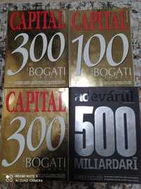 Vând reviste 100 cei mai bogați români , 300 cei mai bogați români