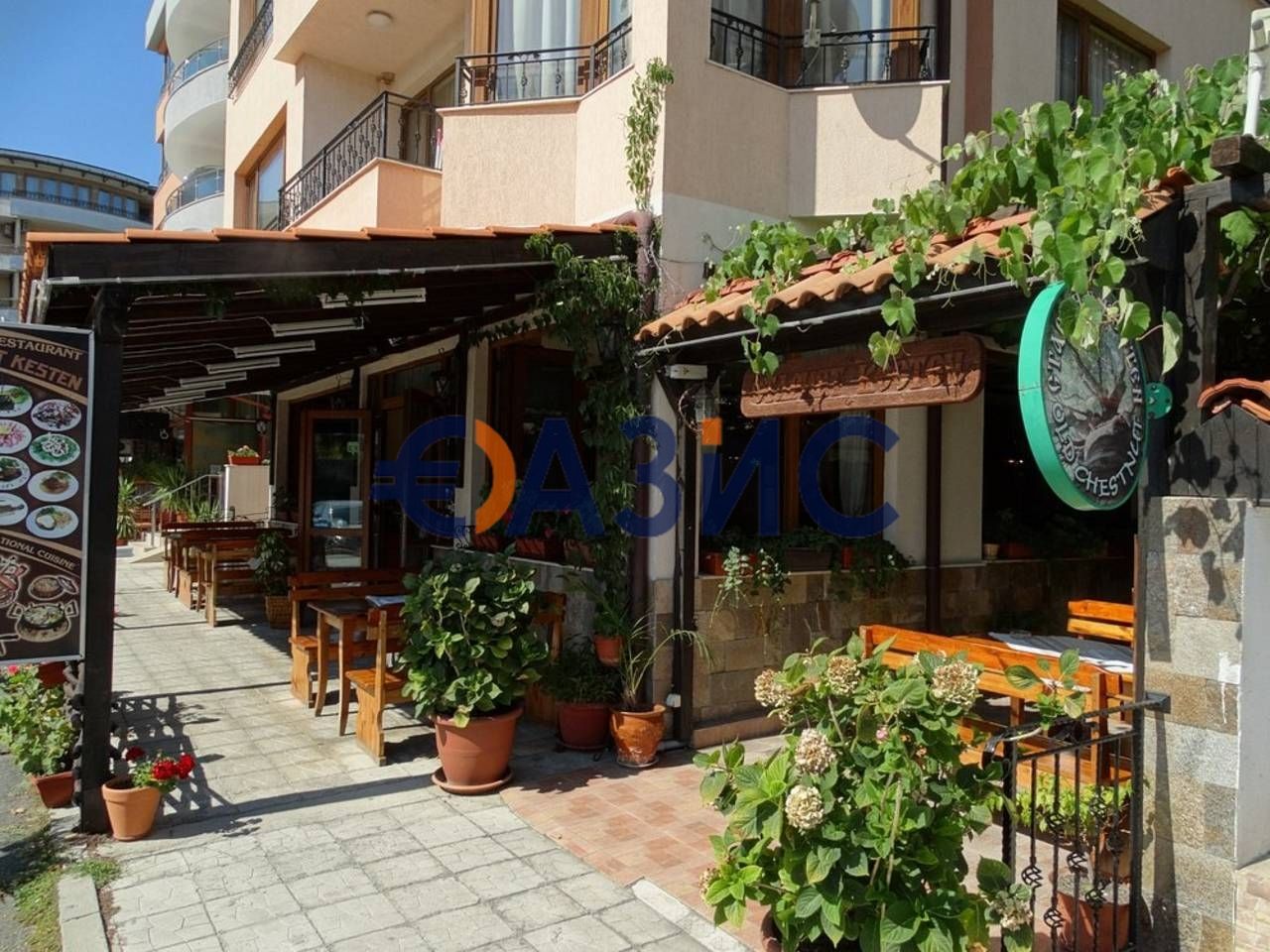 Ресторант Стария Кестен на 160 гости, в гр. Несебър, на 100 м. от