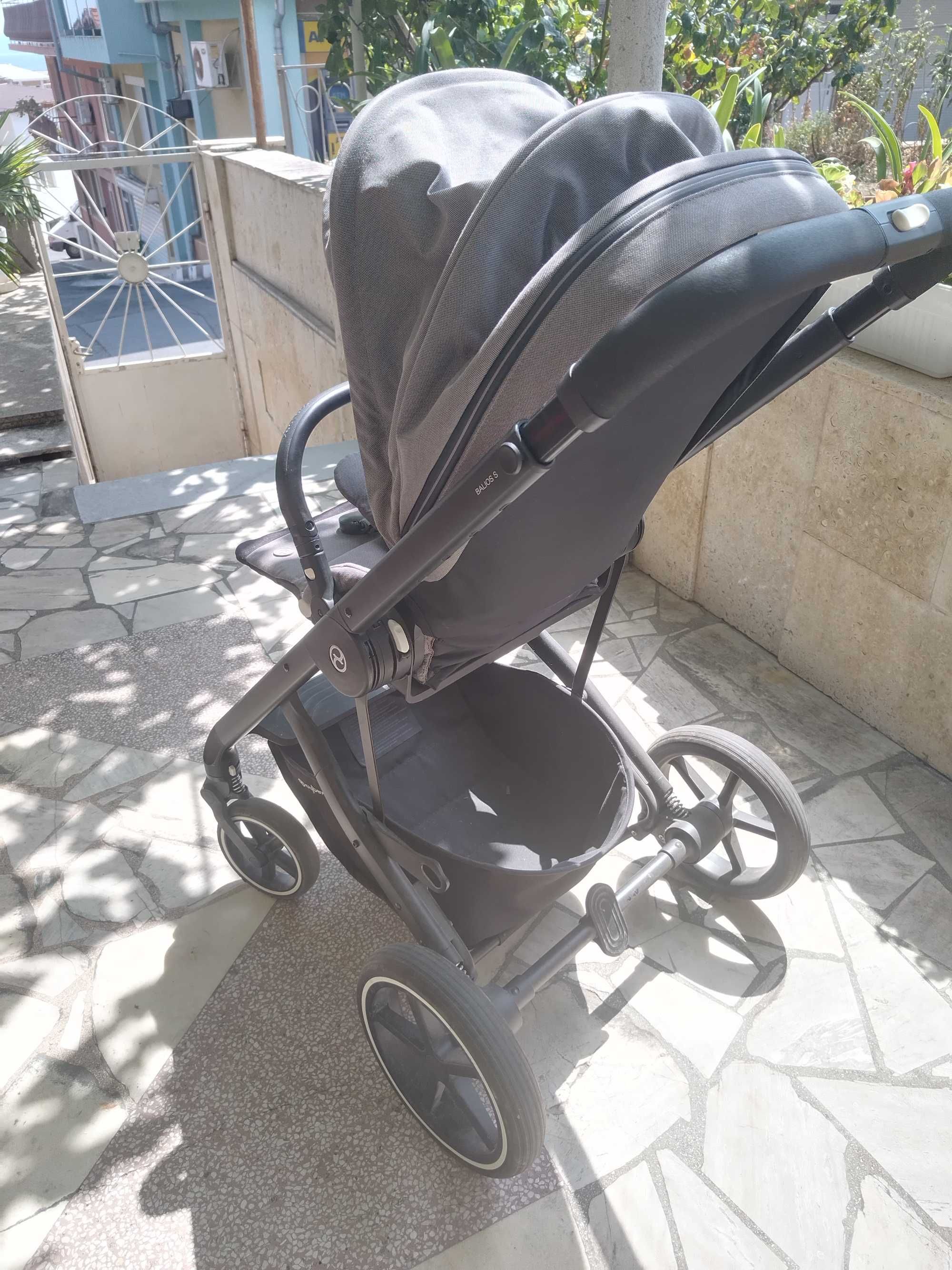 Бебешка  cybex balios s lux blk 3B1 soho gray