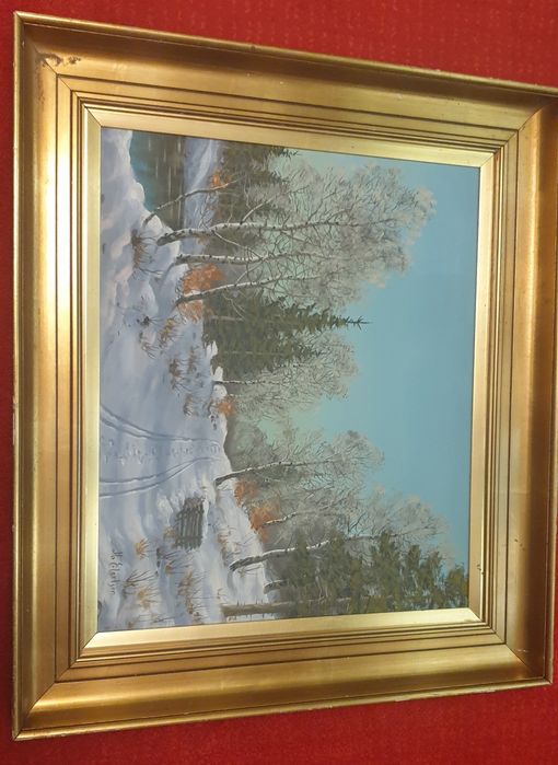 Tablou vintage , pictor danez