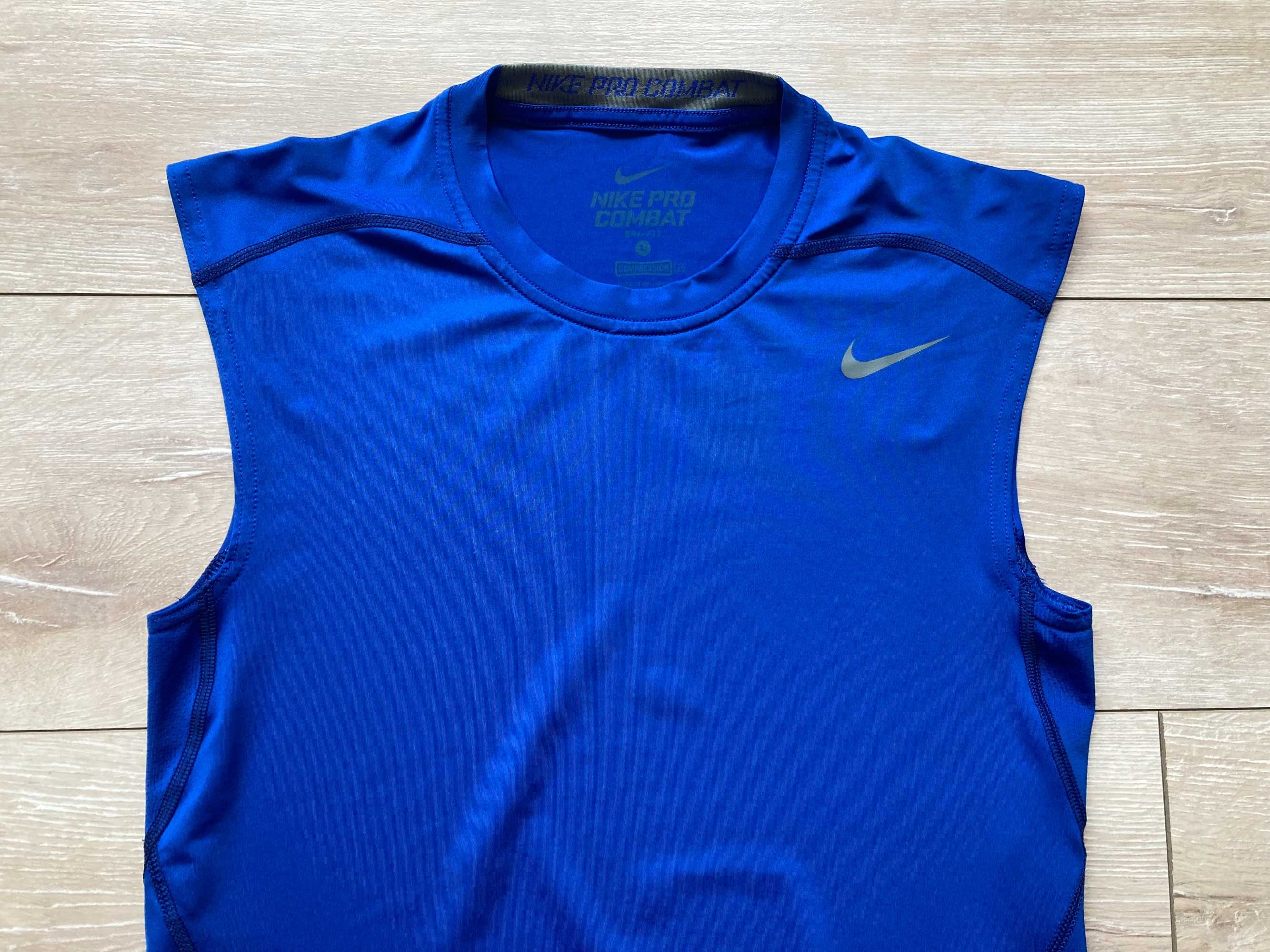 Найк Nike Pro Combat Compression Dri Fit тениска без ръкави потник L