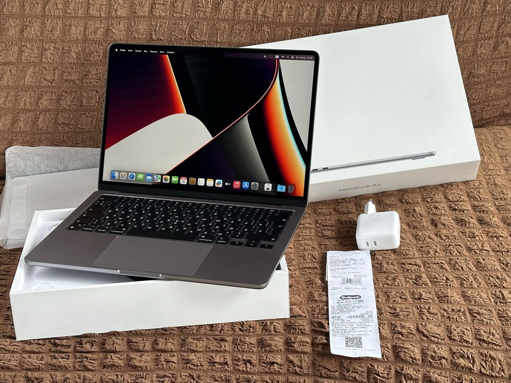 Sulpak/Apple MacBook Air 13.6 M2 2023 EAC|SSD256GB|OZU 8GB|Touch ID