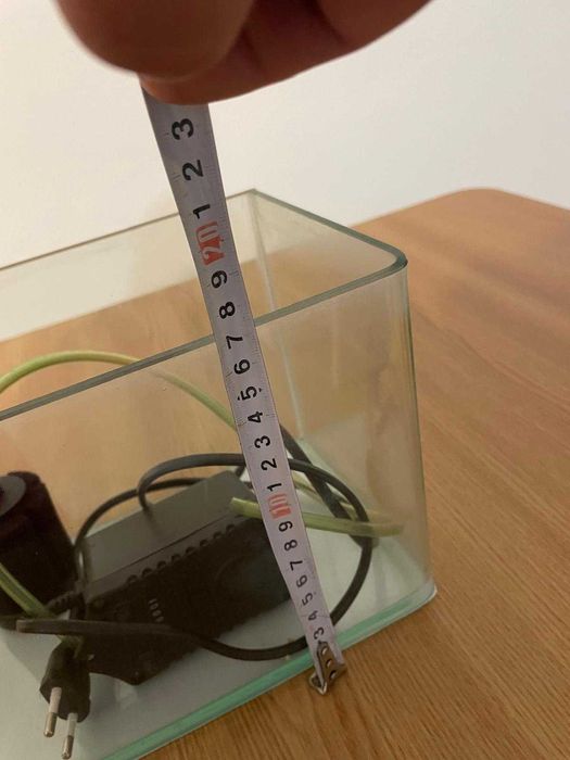 acvariu sticla cu pompa si filtru