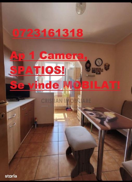 Apartament 1 camere, zona Calarasi 4, Confort 1 - 40 mp