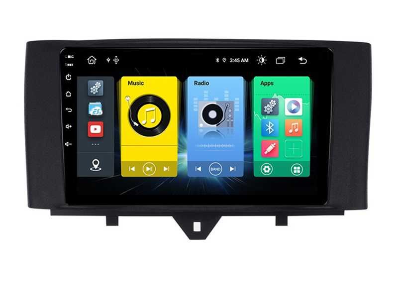MERCEDES BENZ SMART FOR TWO 2011-2015 Android Mултимедия/Навигация