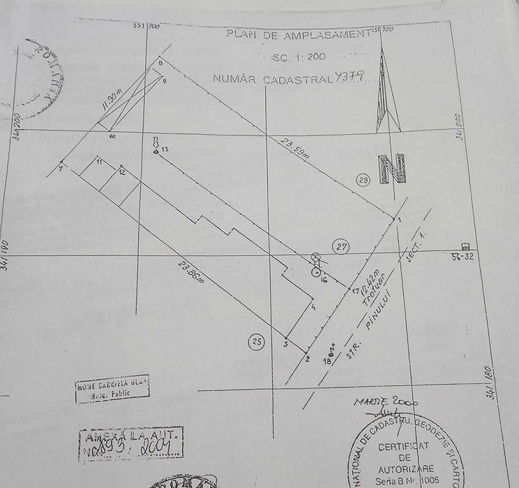 Teren 300 mp – Str. Pinului, Giulești-Crângași – Toate utilitățile