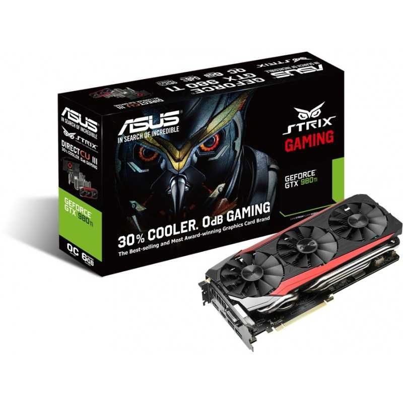Placa video ASUS GeForce GTX 980 Ti STRIX OC 6GB GDDR5 384-bit