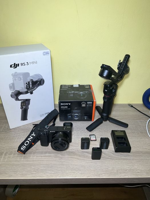 Sony A6400 in conditii foarte bune