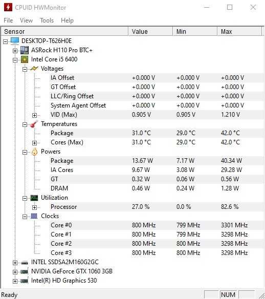 Процесор Intel i5-6400 до 3.30 GHz, socket 1151, Skylake