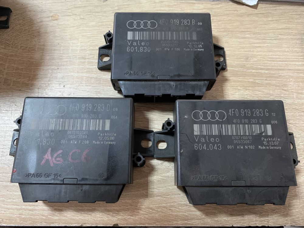 Modul senzori parcare Audi A6 C6 4F 4F0919283 B, D, G
