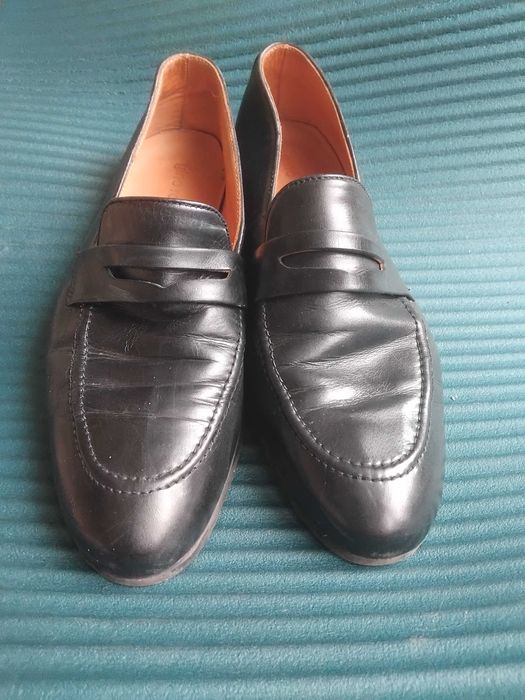 Gino Rossi оригинални мъжки обувки естествена кожа, 40 номер