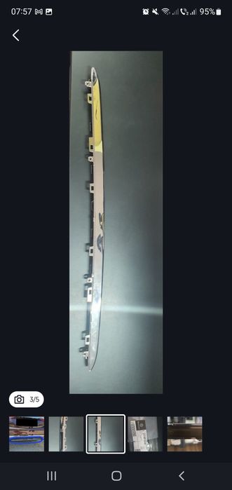 Ornament crom bara spate Mercedes