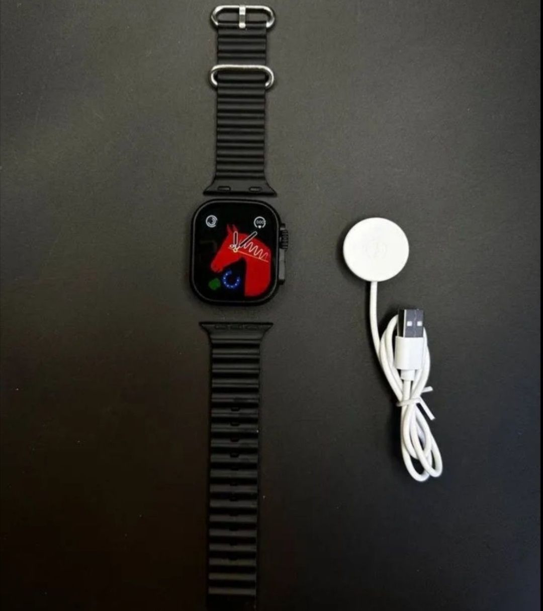 {Есть Kaspi red Kredit}  Подарочный Набор Часы и Наушники Apple watch