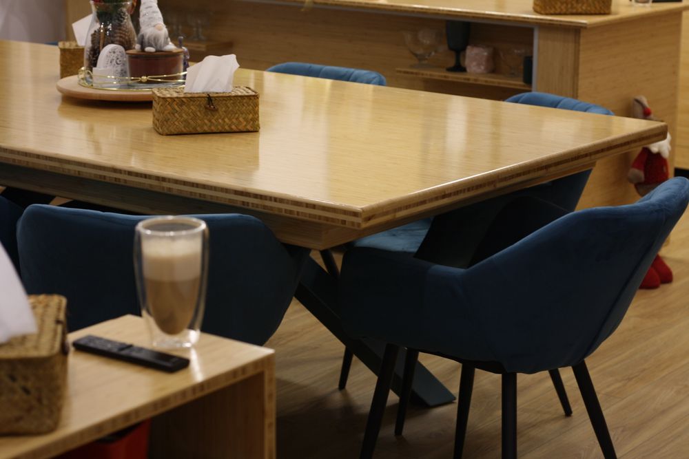 Masă premium (+optiuni custom)  din bambus stratificat