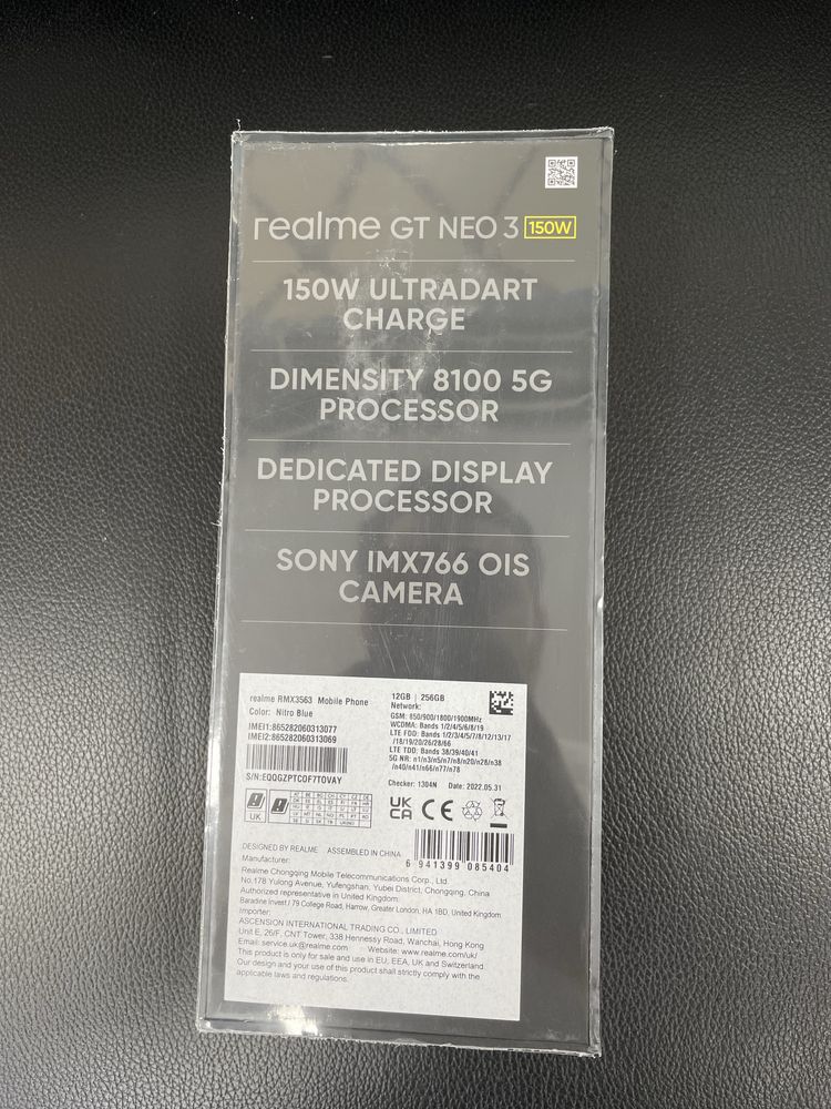 Realme GT NEO 3   150w