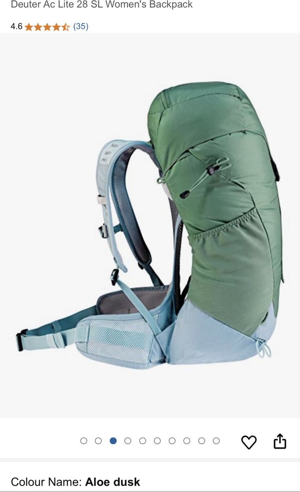 Rucsac NOU Dama Deuter AC Lite 28L S-L