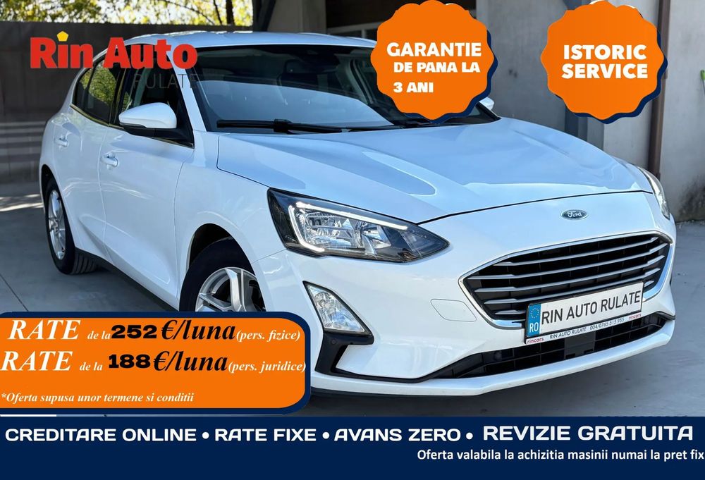 Ford Focus Hatchback ~ Posibilitate vanzare si in RATE ~ Credit Leasing TVA 21 %