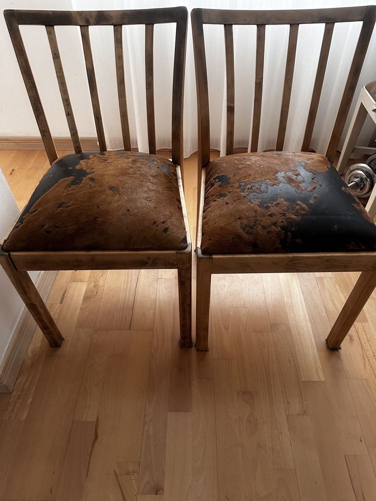 Дървени трапезни столове