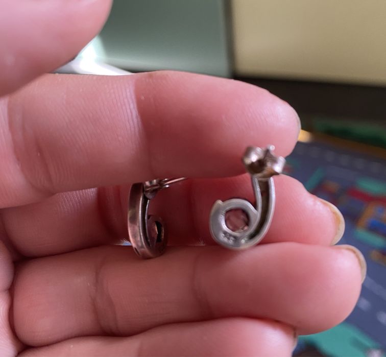 Cercei argint 925