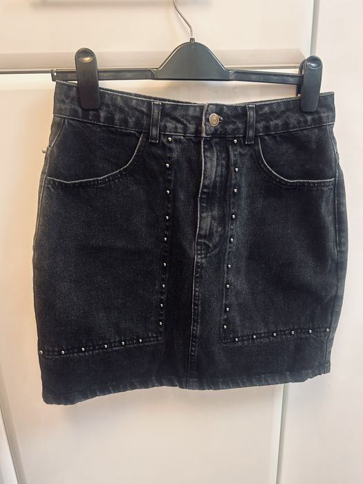 Fusta din blug, neagra, marimea L