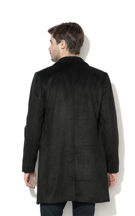 Palton/haina nou negru L barbati