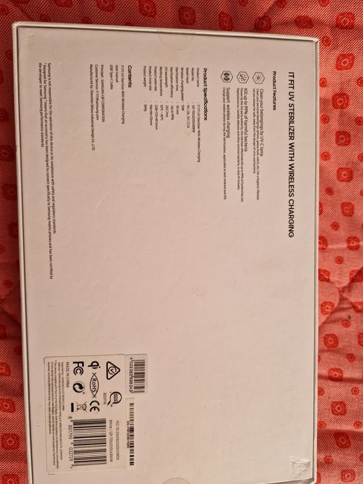 Incarcator si sterilizator wireless Samsung