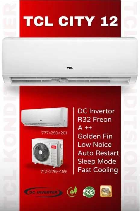 Кондиционер TCL inverter со склада по низким ценам