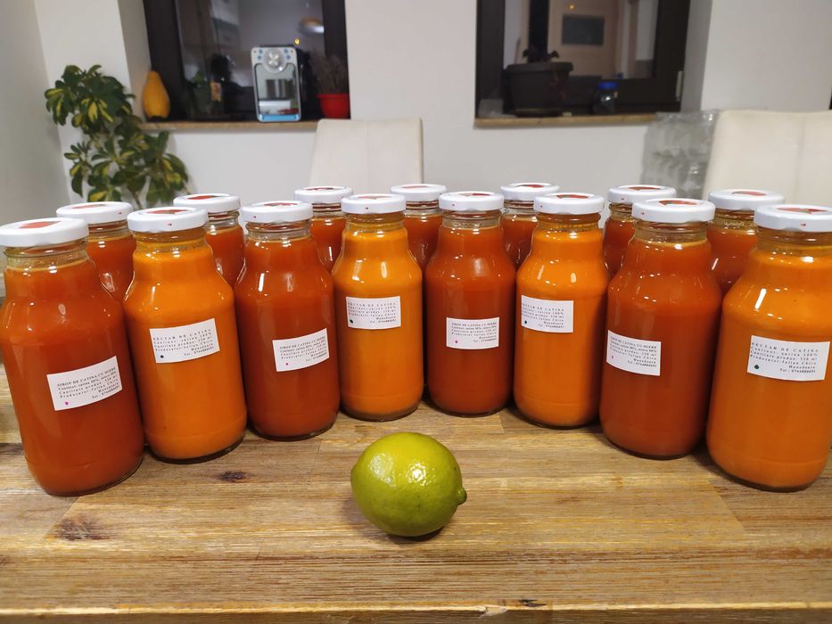 Sirop de catina cu miere, ghimbir, propolis, etc