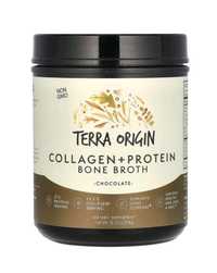 Terra origin.Bone Broth с коллагеном и протеином, шоколад, 518 г (18,2