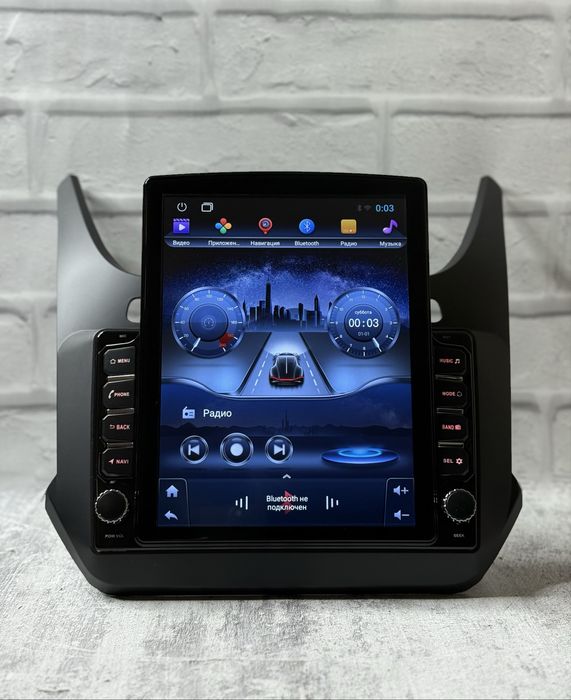 Магнитола Tesla для Cobalt андроид 15 WiFi, CarPlay, QLED янги