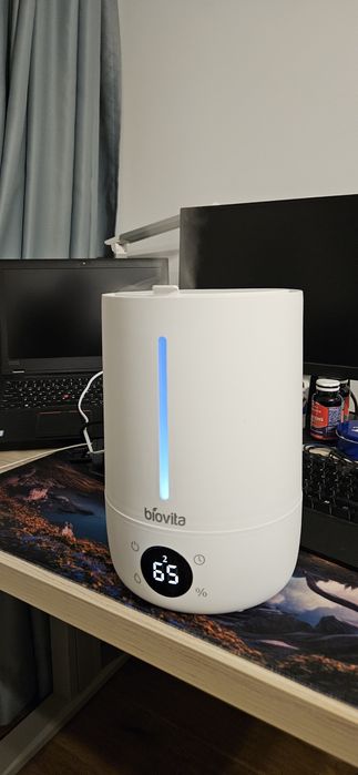 Umidificator de cameră cu senzor de umiditate Biovita Top Mist