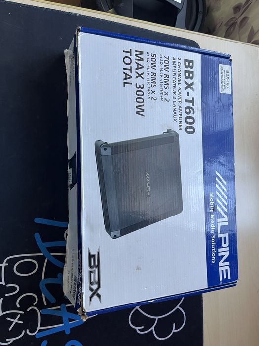 Amplficator NOU alpine bbx t600