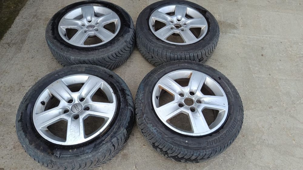 Roți complete 5x112 205 55 16 Audi Skoda Volkswagen Mercedes