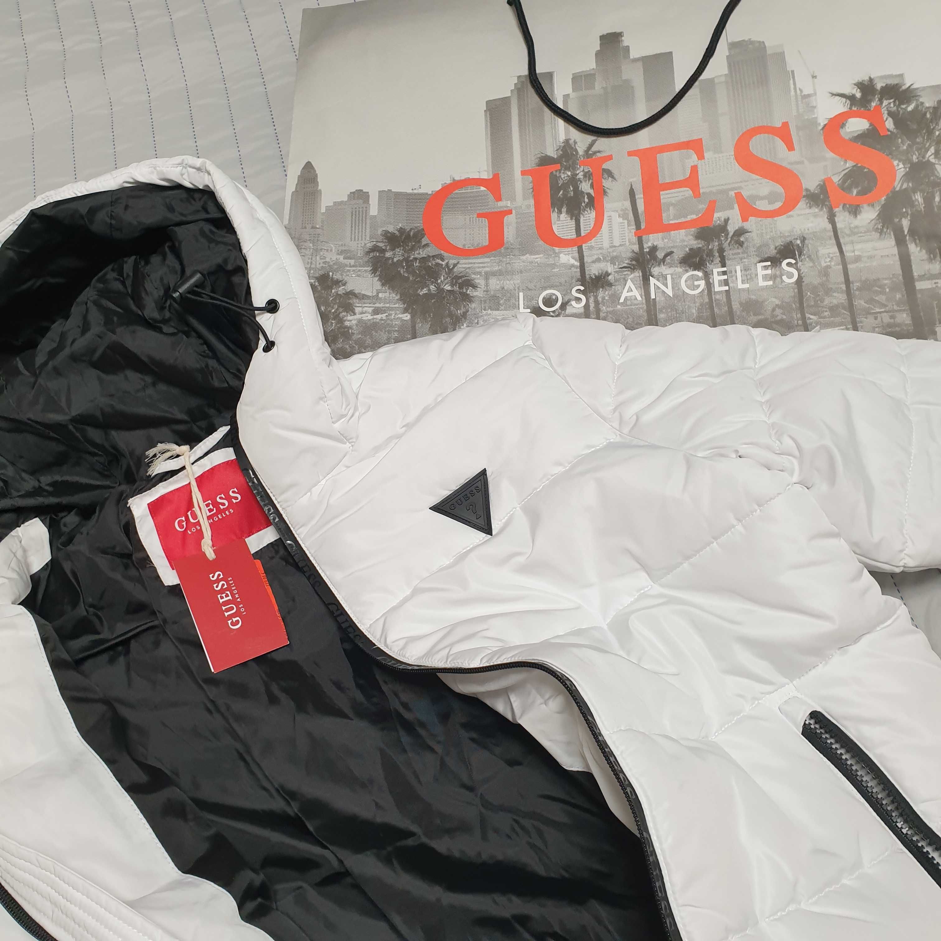 GUESS Ново бяло яке