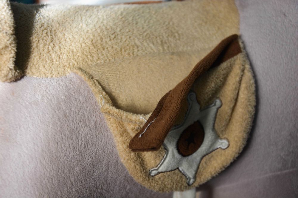 Balansoar pentru copii in forma de magarus