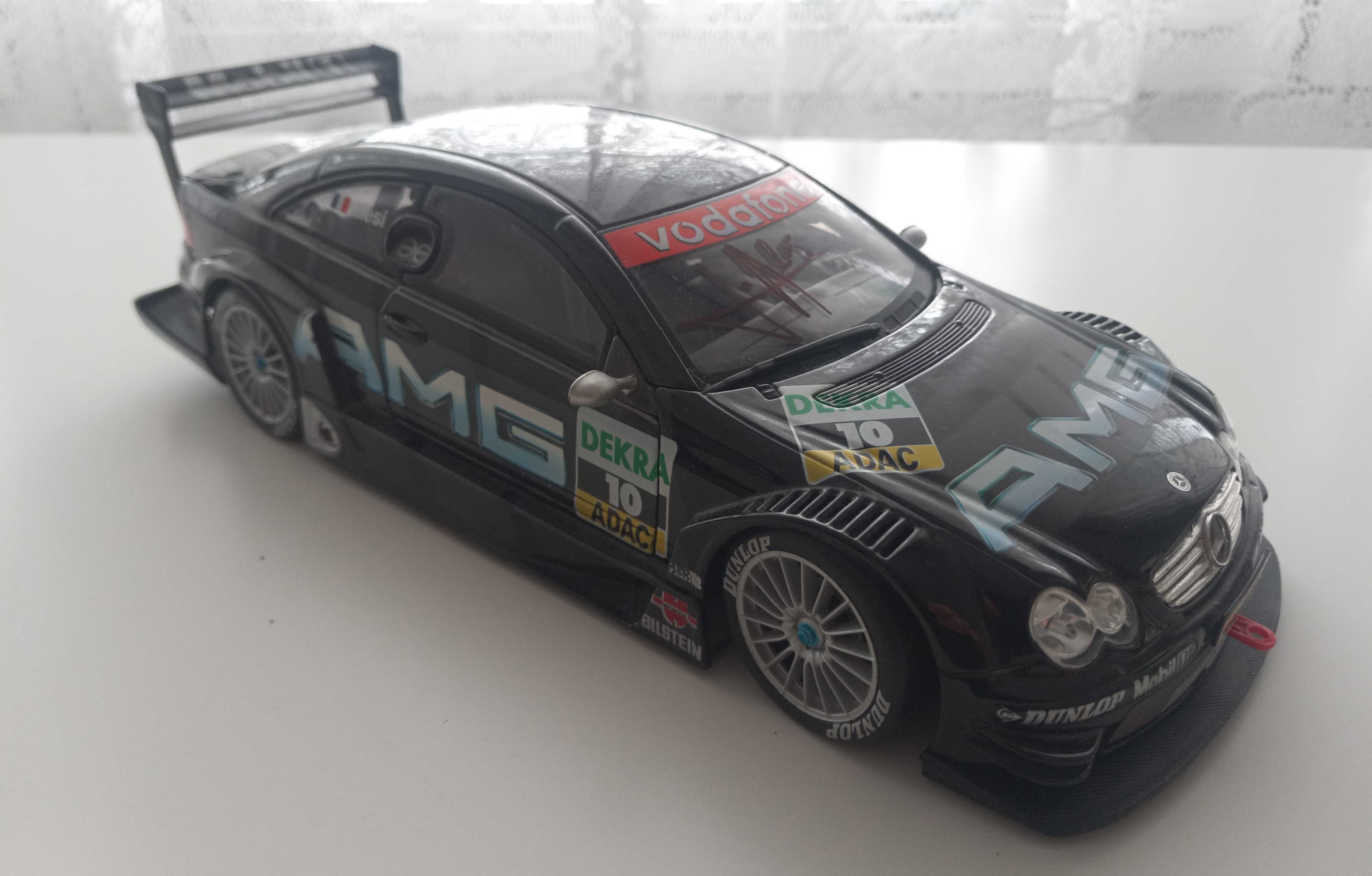 1/18 Mercedes CLK-DTM 2003 с автограф на Жан Алези, Maisto