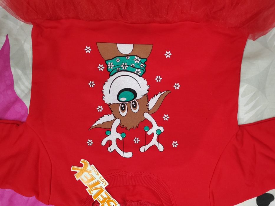 Детски коледни рокли и ботушки  21н.