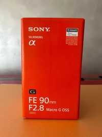 Sony FE 90mm F2.8 Macro OSS G Obiectiv Foto Mirrorless Montura Sony E