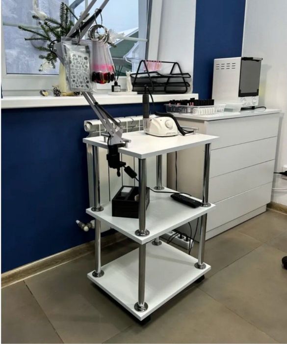 Супер акция Тележка помощница этажерка для салона красоты косметологии
